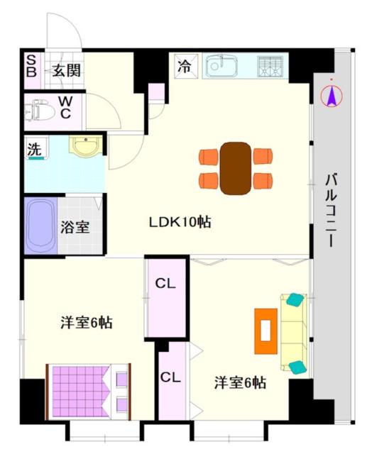 グローリーヨシダ 403|大阪市浪速区戎本町(南海高野線今宮戎駅)のマンション間取 グローリーヨシダ 403|大阪市浪速区戎本町(南海高野線今宮戎駅)のマンション間取