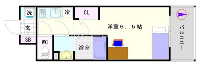 エスリード難波AGREA 202|大阪市浪速区大国(JR大阪環状線今宮駅)の分譲賃貸マンション間取 エスリード難波AGREA 202|大阪市浪速区大国(JR大阪環状線今宮駅)の分譲賃貸マンション間取