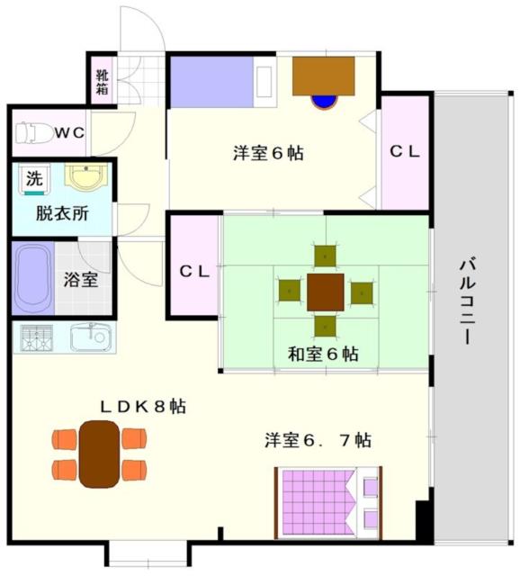 メゾンラポール丸美 4B|大阪市浪速区恵美須西(JR大阪環状線新今宮駅)のマンション間取 メゾンラポール丸美 4B|大阪市浪速区恵美須西(JR大阪環状線新今宮駅)のマンション間取