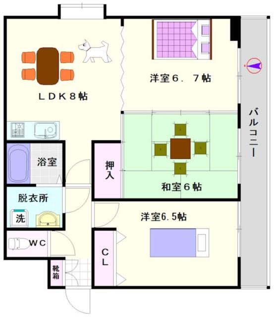 メゾンラポール丸美 3D|大阪市浪速区恵美須西(JR大阪環状線新今宮駅)のマンション間取 メゾンラポール丸美 3D|大阪市浪速区恵美須西(JR大阪環状線新今宮駅)のマンション間取