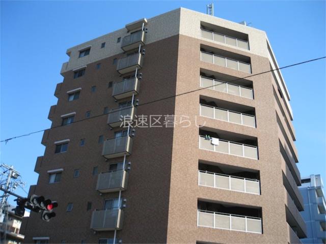 オーデ・ブルージュ 703|大阪市浪速区塩草(JR大阪環状線芦原橋駅)の分譲賃貸マンション外観 オーデ・ブルージュ 703|大阪市浪速区塩草(JR大阪環状線芦原橋駅)の分譲賃貸マンション外観