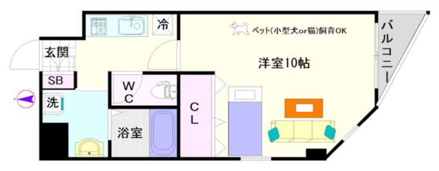 グランフィオーレNAMBA 303|大阪市浪速区元町(大阪メトロ御堂筋線大国町駅)のマンション間取 グランフィオーレNAMBA 303|大阪市浪速区元町(大阪メトロ御堂筋線大国町駅)のマンション間取
