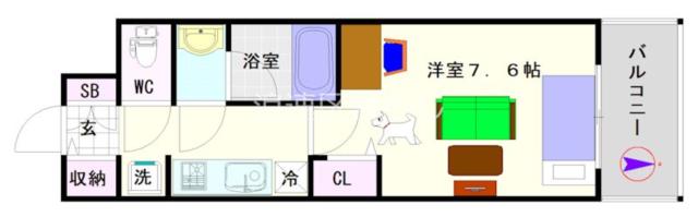 Alivis浪速東SoL TERRACE 904|大阪市浪速区浪速東(JR大阪環状線芦原橋駅)のマンション間取 Alivis浪速東SoL TERRACE 904|大阪市浪速区浪速東(JR大阪環状線芦原橋駅)のマンション間取