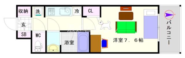 Alivis浪速東SoL TERRACE 709|大阪市浪速区浪速東(JR大阪環状線芦原橋駅)のマンション間取 Alivis浪速東SoL TERRACE 709|大阪市浪速区浪速東(JR大阪環状線芦原橋駅)のマンション間取